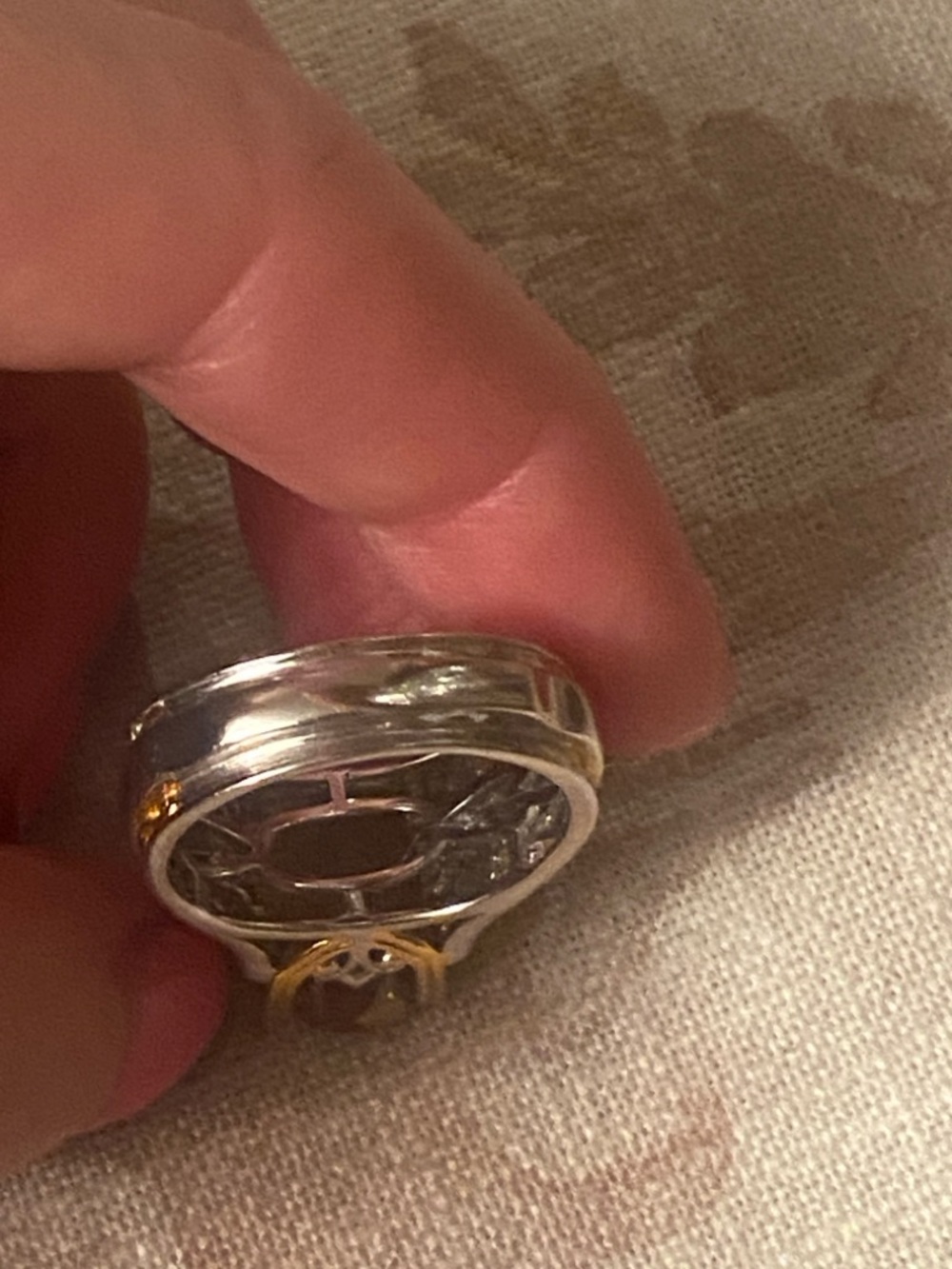 ✨💛Elegant Sterling Gemstone Ring!💛✨ - Picture 5 of 9